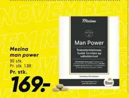 Bilka Mezina man power, DKK 169 tilbud