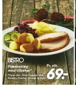 Bilka Flæskesteg med tilbehør, DKK 69 tilbud