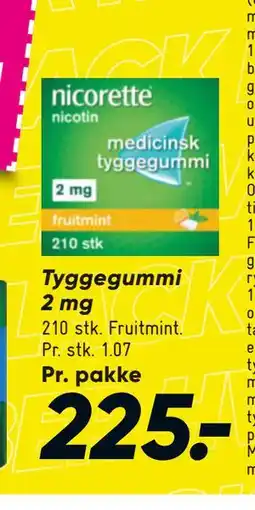 Bilka Tyggegummi 2 mg, DKK 225 tilbud