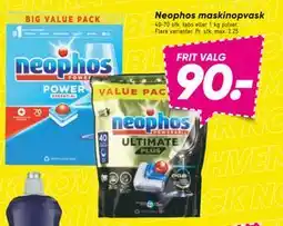 Bilka Neophos maskinopvask, DKK 90 tilbud
