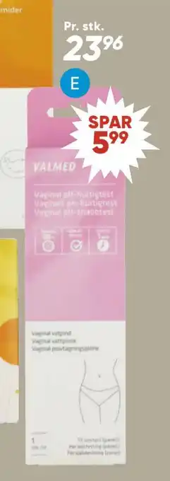 Bilka Valmed vaginal PH test, DKK 23.96 tilbud