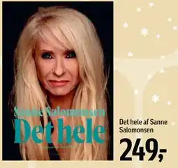 Føtex Det hele af Sanne Salomonsen, DKK 249 tilbud