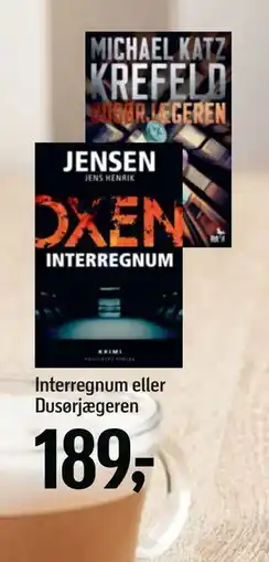 Føtex Interregnum eller Dusørjægeren, DKK 189 tilbud