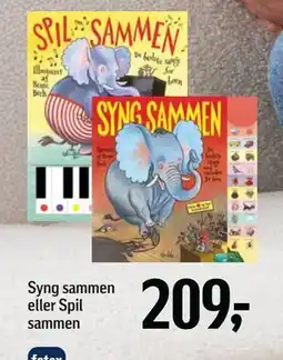 Føtex Syng sammen eller Spil sammen, DKK 209 tilbud