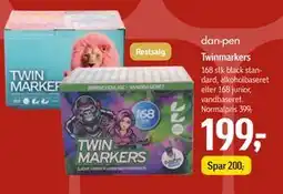 Føtex Twinmarkers, DKK 199 tilbud