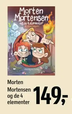 Føtex Morten Mortensen og de 4 elementer, DKK 149 tilbud