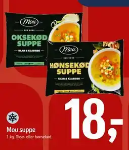 Føtex Mou suppe, DKK 18 tilbud
