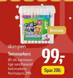 Føtex Twinmarkers, DKK 99 tilbud