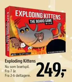 Føtex Exploding Kittens, DKK 249 tilbud
