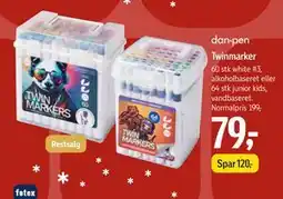 Føtex Twinmarker, DKK 79 tilbud