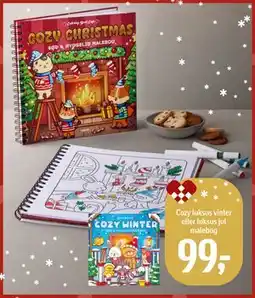 Føtex Cozy luksus vinter eller luksus jul malebog, DKK 99 tilbud
