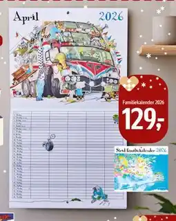 Føtex Familiekalender 2026, DKK 129 tilbud