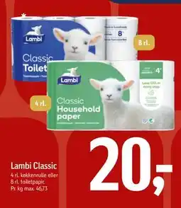 Føtex Lambi Classic, DKK 20 tilbud