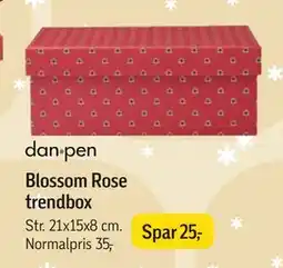 Føtex Blossom Rose trendbox, DKK 10 tilbud