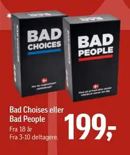 Føtex Bad Choises eller Bad People, DKK 199 tilbud