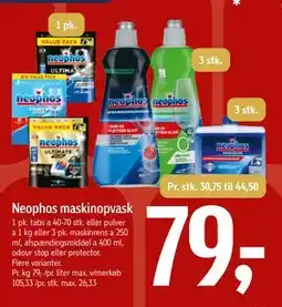 Føtex Neophos maskinopvask, DKK 79 tilbud