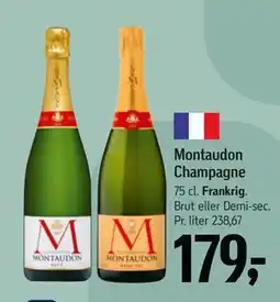 Føtex Montaudon Champagne, DKK 179 tilbud