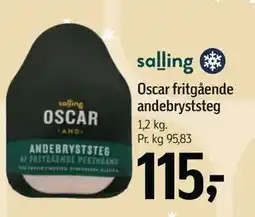 Føtex Oscar fritgående andebryststeg, DKK 115 tilbud