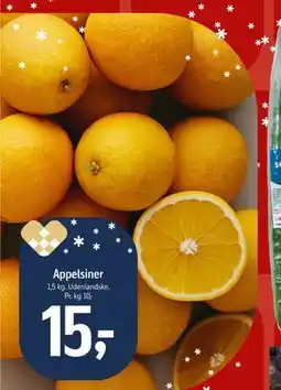 Føtex Appelsiner, DKK 15 tilbud