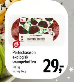 Føtex Perfectseason økologisk svampebøffen, DKK 29 tilbud