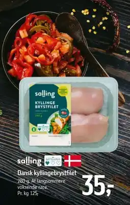 Føtex Dansk kyllingebrystfilet, DKK 35 tilbud