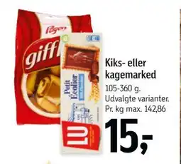 Føtex Kiks- eller kagemarked, DKK 15 tilbud