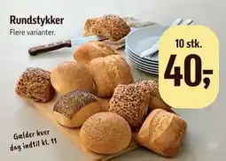 Føtex Rundstykker, DKK 40 tilbud