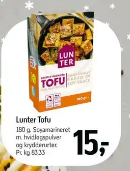 Føtex Lunter Tofu, DKK 15 tilbud