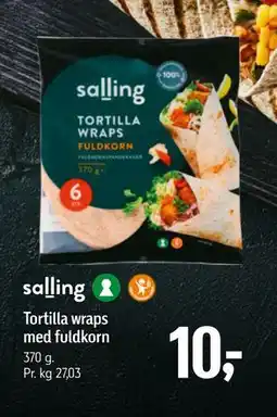 Føtex Tortilla wraps med fuldkorn, DKK 10 tilbud