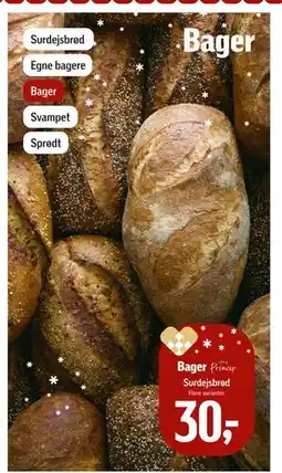 Føtex Surdejsbrød, DKK 30 tilbud
