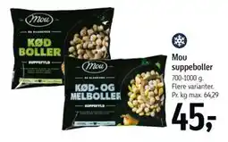Føtex Mou suppeboller, DKK 45 tilbud