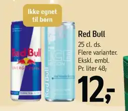 Føtex Red Bull, DKK 12 tilbud