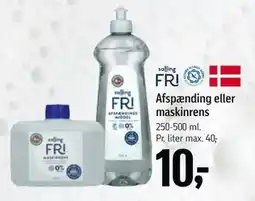 Føtex Afspænding eller maskinrens, DKK 10 tilbud