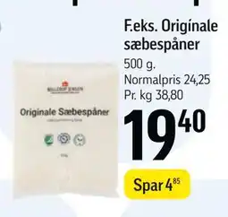 Føtex Origínale sæbespåner, DKK 19.4 tilbud