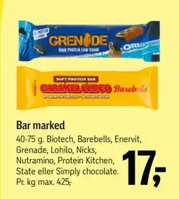 Føtex Bar marked, DKK 17 tilbud