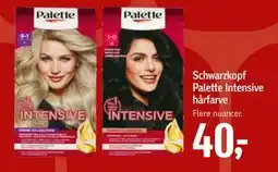 Føtex Schwarzkopf Palette Intensive hårfarve, DKK 40 tilbud