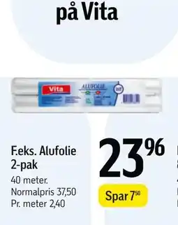 Føtex Spar 20% på Vita tilbud