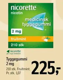 Føtex Tyggegummi 2 mg, DKK 225 tilbud