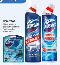 Føtex Domestos, DKK 10 tilbud