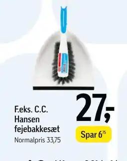 Føtex C.C. Hansen fejebakkesæt, DKK 27 tilbud