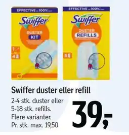 Føtex Swiffer duster eller refill, DKK 39 tilbud