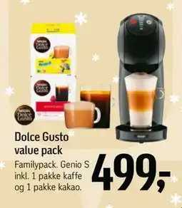 Føtex Dolce Gusto value pack, DKK 499 tilbud