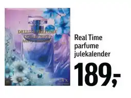 Føtex Real Time parfume julekalender, DKK 189 tilbud