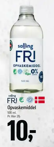 Føtex Opvaskemiddel, DKK 10 tilbud