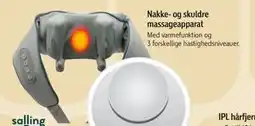 Føtex Nakke- og skuldre massageapparat, DKK 249 tilbud