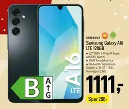 Føtex Samsung Galaxy A16 LTE 128GB, DKK 1111 tilbud