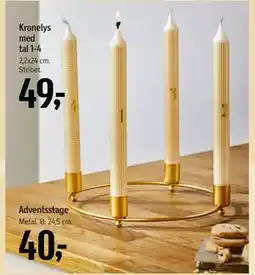 Føtex Adventsstage, DKK 40 tilbud