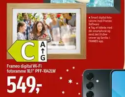 Føtex Frameo digital Wi-Fi fotoramme 10,1” PFF-1042LW, DKK 549 tilbud