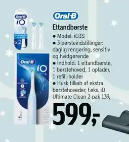 Føtex Eltandbørste, DKK 599 tilbud