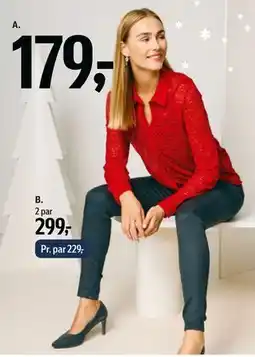 Føtex Blondeskjorte, DKK 179 tilbud